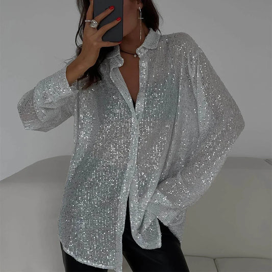 Glitter Retro Cardigan